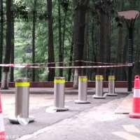 湖北小区物业路桩  湖北反光柱防撞柱 预埋式路桩