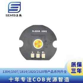 2222外形5發(fā)光面雙色COB光源3W3V9V黑油板