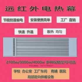 遠(yuǎn)紅外高溫輻射式電熱板 道赫SRJF-30電熱輻射采暖器