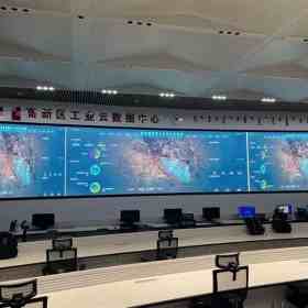数据可视化系统户内P1.2全彩显示屏