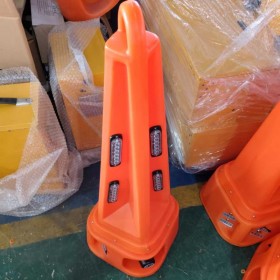 阜陽聲光路錐報警器 聲光警示路錐